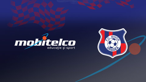 Parteneriat strategic anunţat de Asociaţia Mobitelco şi FC Bihor Oradea. “Ne dorim un model modern şi responsabil de susţinere a sportului. Să îmbine stabilitatea financiară cu investiţia reală în sectorul juvenil”