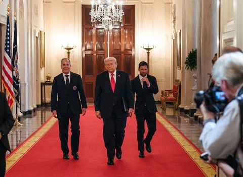 "Leo, ai venit şi ai câştigat”: Donald Trump i-a primit pe Messi şi Inter Miami la Casa Albă, în plin război în Orientul Mijlociu - FOTO, VIDEO