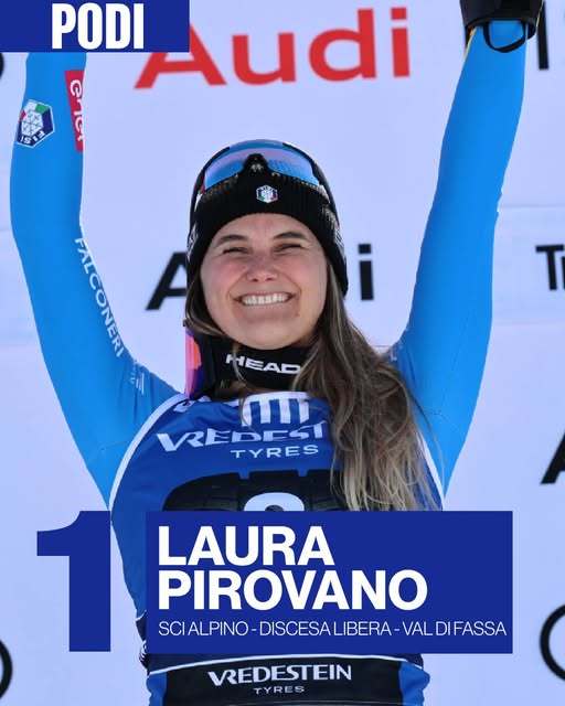 Schi alpin: Două victorii la o sutime de secundă în două zile: dubla victorie a Laurei Pirovano în proba de coborâre de la Val di Fassa
