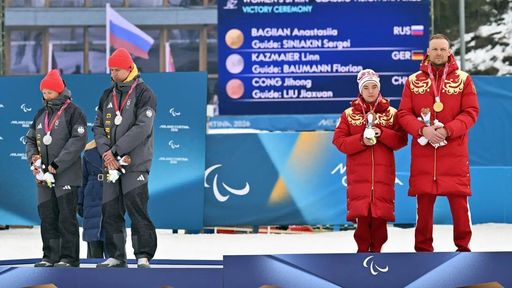 Germanii au protestat faţă de Rusia pe podiumul paralimpic