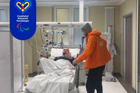 Comitetul Naţional Paralimpic: Mihăiţă Papară este la spital. A încercat să concureze la Banked Slalom la Jocurile Paralimpice, dar corpul lui nu a mai putut lupta