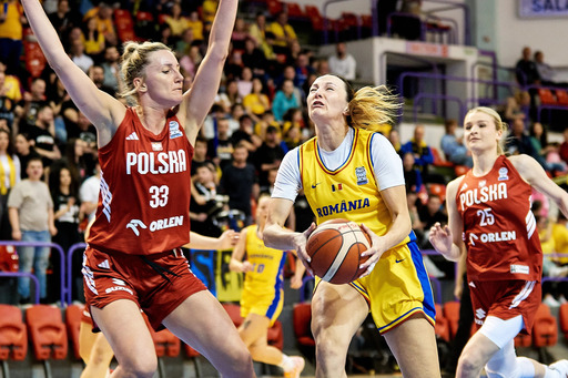 Baschet feminin: România, înfrângere cu Polonia, liderul grupei C din preliminariile EuroBasket2027