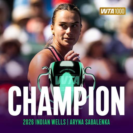 Tenis: Liderul mondial Arina Sabalenka a învins-o pe Elena Rîbakina şi a câştigat pentru prima dată titlul la Indian Wells