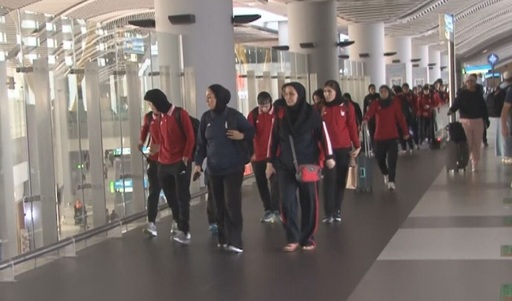 Fotbal: Naţionala feminină a Iranului a ajuns în Turcia