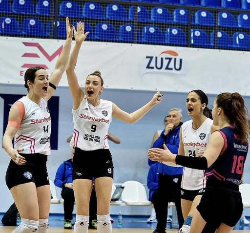 Volei feminin: CSO Voluntari, a doua echipă calificată în semifinalele Diviziei A