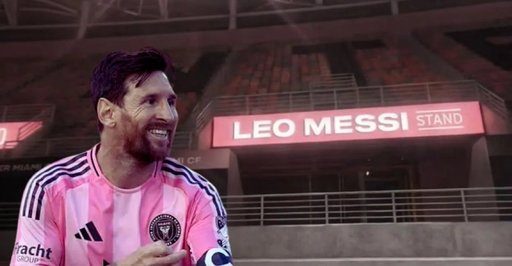 O tribună în noul stadion al echipei Inter Miami primeşte numele lui Messi