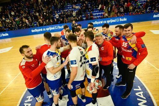 Handbal masculin: RK Celje - HC Buzău, scor 41-32, în turul sferturile European Cup