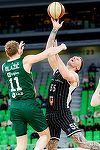 Baschet masculin: U BT Cluj, victorie cu Cedevita şi în deplasare, în Top 8 din Liga Adriatică