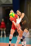 Volei feminin: Volei Alba Blaj, victorie cu Corona Braşov în primul meci din semifinalele Diviziei A