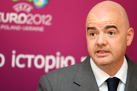 Gianni Infantino, prezent la un meci amical al Iranului în Turcia