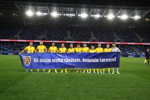 UPDATE - Tricolorii înfruntă Slovacia într-un meci amical. Mesajul echipei pentru Mircea Lucescu / Adversarii conduc deja cu 1-0, din minutul 7