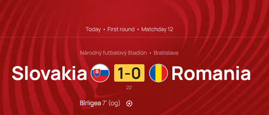 Captură foto de pe site-ul UEFA