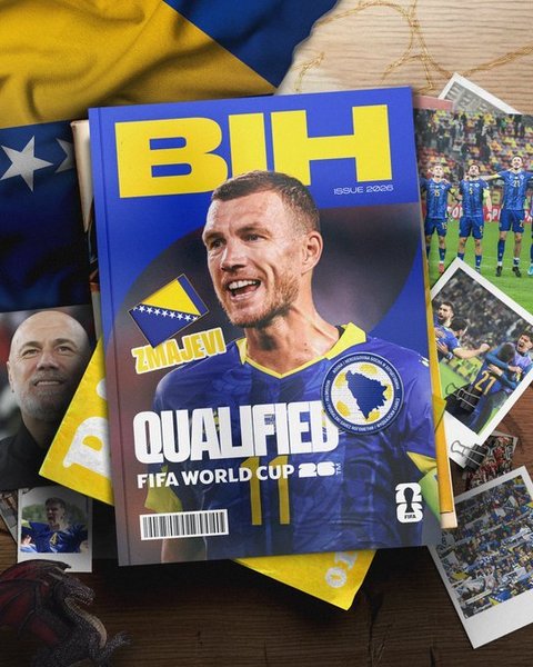 Bosnia şi Herţegovina, în sărbătoare după calificarea la Cupa Mondială în faţa Italiei - VIDEO
