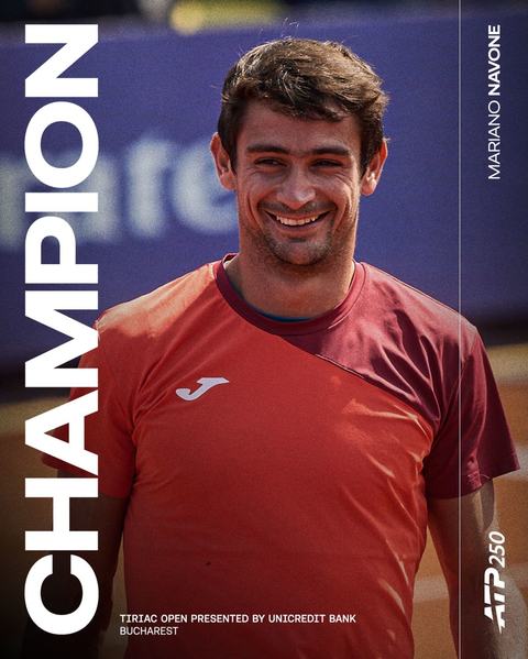 Mariano Navone a câştigat Ţiriac Open, primul său titlu în circuitul ATP