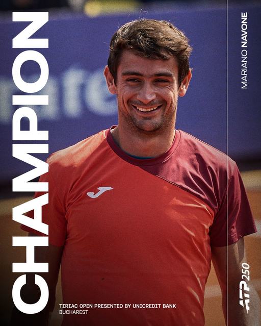 Mariano Navone a câştigat Ţiriac Open, primul său titlu în circuitul ATP