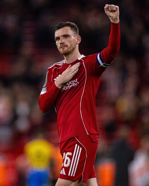 Fotbal: Fundaşul Andy Robertson va părăsi Liverpool la sfârşitul sezonului