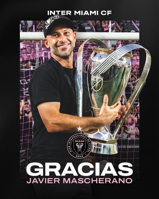 Javier Mascherano a demisionat din funcţia de antrenor al echipei Inter Miami