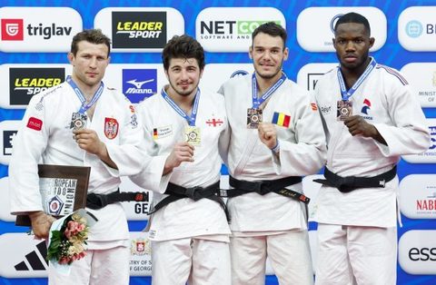 Judo: Alex Creţ, medalie de bronz la Campionatul European de la Tbilisi, la categoria 90 kg