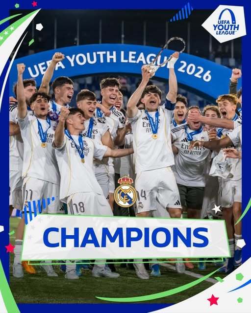 UEFA Youth League: Real Madrid a câştigat pentru a doua oară competiţie