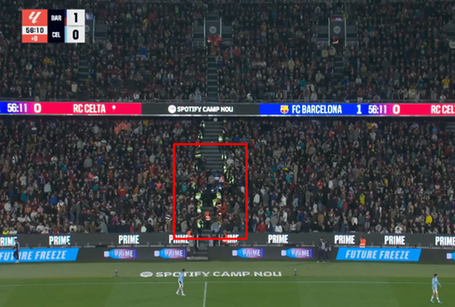 LaLiga: Meciul Barcelona-Celta Vigo, întrerupt mai mult de 15 minute pentru ca unei persoane din tribună să i se acorde asistenţă medicală / Ionuţ Radu este titular
