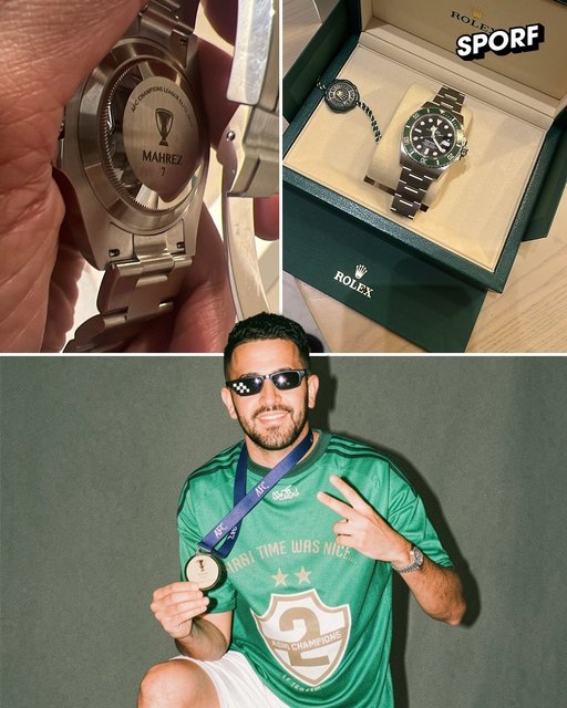 Cadoul extraordinar al lui Mahrez pentru coechipierii săi de la Al-Ahli după câştigarea Ligii Campionilor Asiei