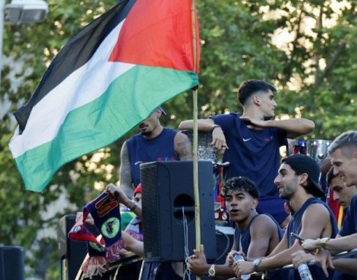 Fotbal: Premierul spaniol se declară "mândru” de Yamal, după ce acesta a fluturat drapelul palestinian în timpul sărbătoririi titlului câştigat de Barça