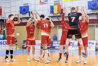 Volei masculin: Dinamo Bucureşti, victorie în decisiv cu Arcada Galaţi şi câştigă titlul 20 din palmares