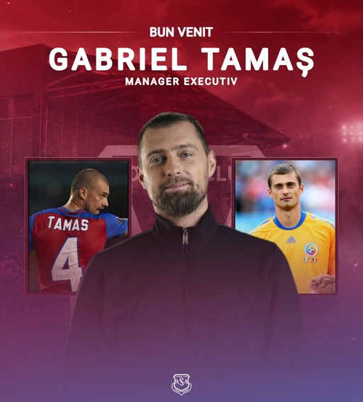 Gabriel Tamaş a devenit manager executiv la ASA Târgu Mureş: “Îmi face o enormă plăcere să revin iar în fotbal, îmi era dor”