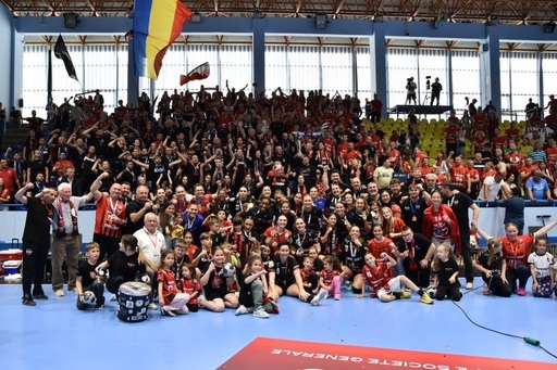 Handbal feminin: Gloria Bistriţa, campioană naţională în premieră. Titlul va fi sărbătorit în mijlocul oraşului