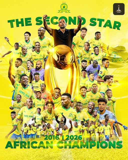 Echipa sud-africană Mamelodi Sundowns a câştigat Liga Campionilor Africii