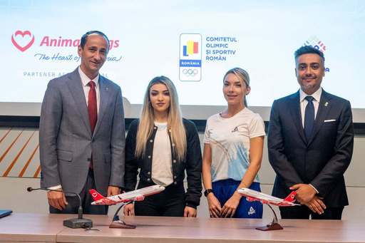 Comitetul Olimpic şi Sportiv Român a semnat un parteneriat cu AnimaWings. De ce servicii va beneficia Team Romania