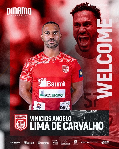 Handbal masculin: Inter dreapta brazilian, transferat de campioana Dinamo Bucureşti