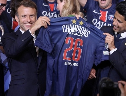 Emmanuel Macron salută triumful echipei PSG în Liga Campionilor: „Franţa este mândră”, „o nouă stea străluceşte peste Paris”
