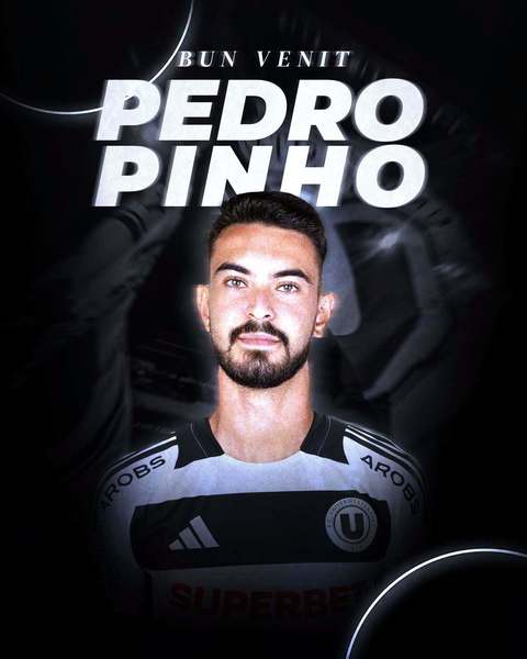 Superliga: Pedro Pinho este noul mijlocaş defensiv al echipei Universitatea Cluj