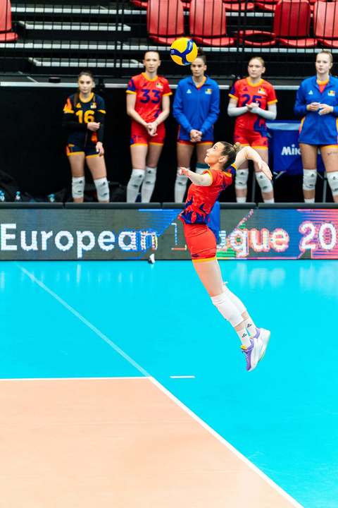 Volei feminin: România – Albania, scor 3-0, a treia victorie din European League 2026