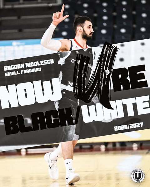 Baschet masculin: După 11 ani la vicecampioana CSM Oradea, jucătorul Bobe Nicolescu semnează cu campioana U BT Cluj