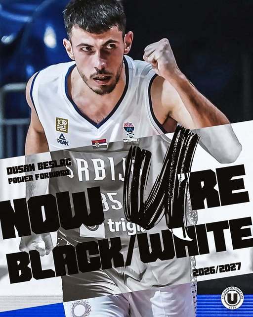 Baschet masculin: Dušan Beslać, component al naţionalei Serbiei, noul jucător al campioanei U BT Cluj