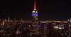 Empire State Building, în culorile Franţei după victoria francezilor împotriva Senegalului la Cupa Mondială de fotbal - VIDEO