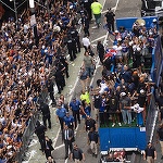 Sărbătoare la New York. Echipa Knicks a sărbătorit al treilea titlu de campioană NBA - VIDEO
