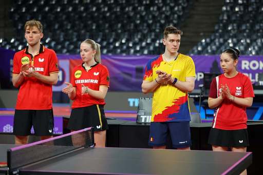 Tenis de masă: Iulian Chiriţa şi galeza Anna Hursey, campioni europeni U21 la dublu mixt
