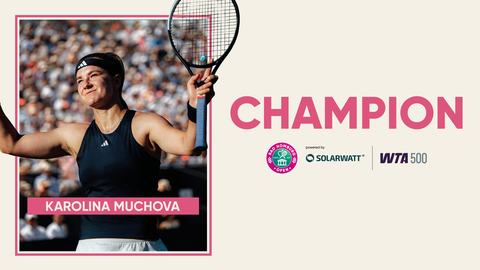 Tenis: Karolina Muchova s-a impus la Bad Homburg, după abandonul lui Naomi Osaka
