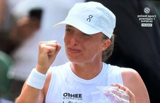 Tenis: Swiatek a plâns după ce s-a calificat în turul doi la Wimbledon