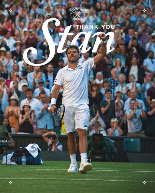 Tenis: Stan Wawrinka a jucat un ultim meci la Wimbledon - VIDEO