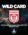 Volei masculin: Dinamo a primit un wildcard pentru grupele CEV Champions League