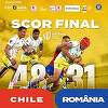 Rugby: România a fost învinsă de Chile, scor 48-31, în primul meci din World Rugby Nations Cup