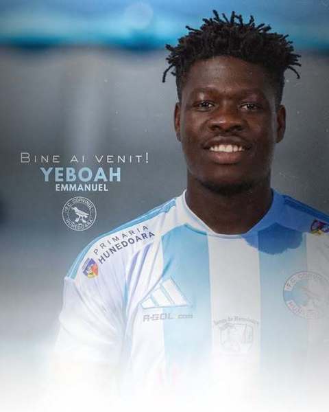 Superliga: Emmanuel Yeboah va juca la Corvinul Hunedoara