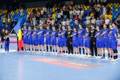 Handbal masculin: România, al doilea eşec la Campionatul European U20, de la Turda