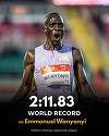 Atletism: Kenyanul Emmanuel Wanyonyi a doborât recordul mondial la proba de 1.000 m. Vechiul record fusese stabilit în 1999
