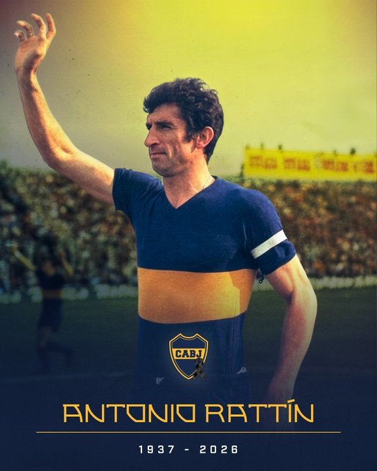 Antonio Rattin, unul dintre cei mai mari mijlocași argentinieni, a murit la 89 de ani