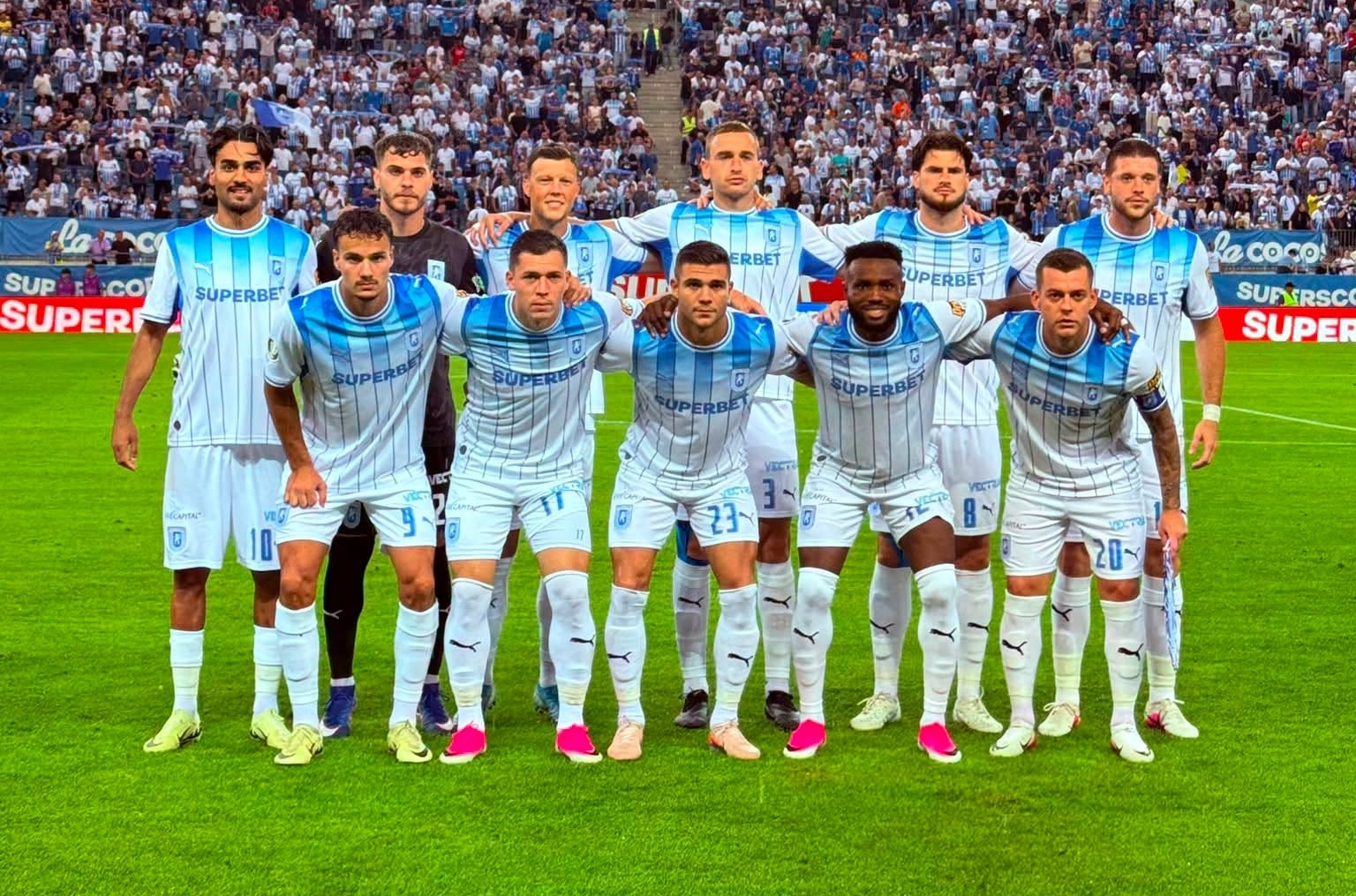 Universitatea Craiova a câștigat și returul cu ML Vitebsk și s-a calificat în turul doi preliminar al LC
